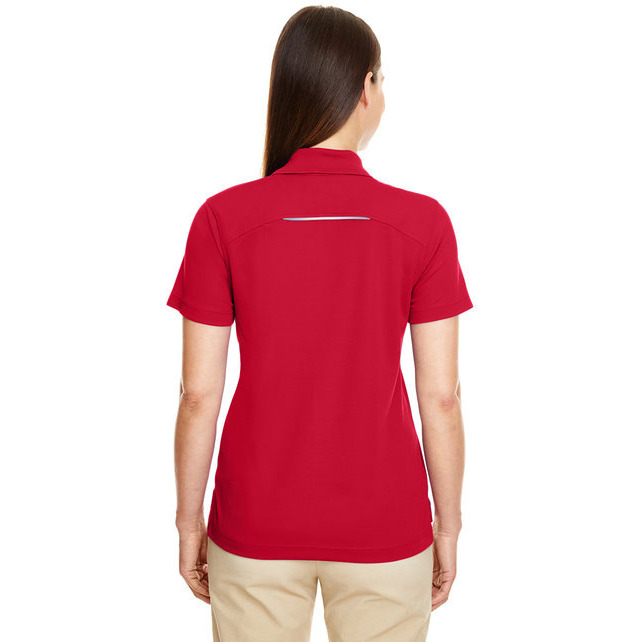 CORE365 78181R Ladies Radiant Performance Piqu Polo with Reflective Piping