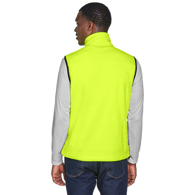 Adult 8 oz Fleece Vest - SAFETY ORANgE - S(D0102H7N23X)