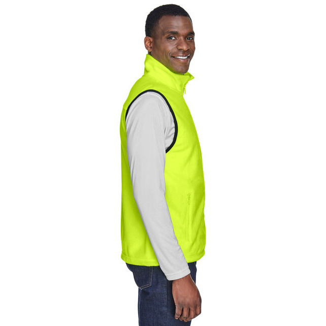 Adult 8 oz Fleece Vest - SAFETY ORANgE - S(D0102H7N2FP)