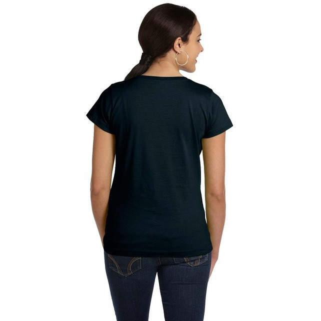 Ladies Fine Jersey T-Shirt - VINTAgE BURgUNDY - XS(D0102HI3ZBU)