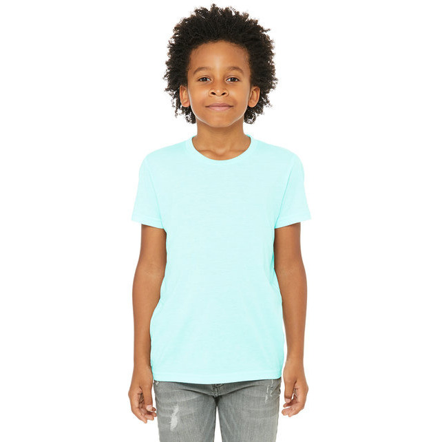 Youth Triblend Short-Sleeve T-Shirt - BLUE TRIBLEND - M(D0102H7W6IX)