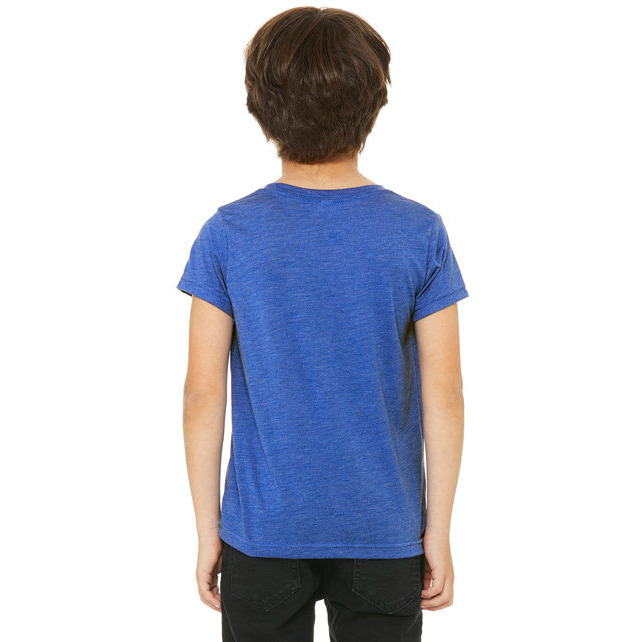 Youth Triblend Short-Sleeve T-Shirt - BLUE TRIBLEND - M(D0102H7W62J)