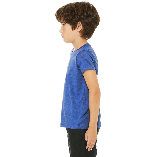 Youth Triblend Short-Sleeve T-Shirt - BLUE TRIBLEND - M(D0102H7W62J)