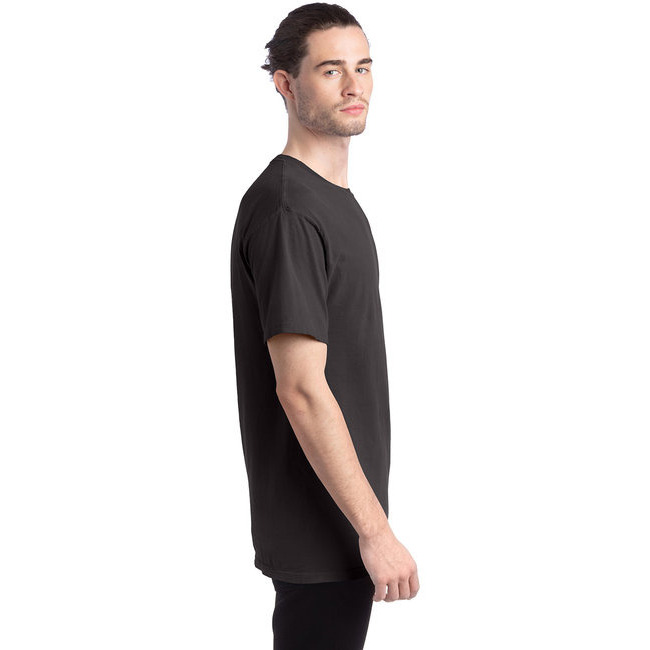 Mens garment-Dyed T-Shirt - BLAcK - S(D0102H7KZ7J)