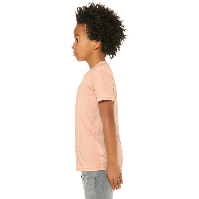 Youth Triblend Short-Sleeve T-Shirt - BLUE TRIBLEND - M(D0102H7W6BP)