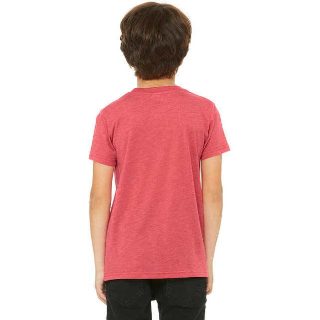 Youth Triblend Short-Sleeve T-Shirt - BLUE TRIBLEND - M(D0102H7W6QP)