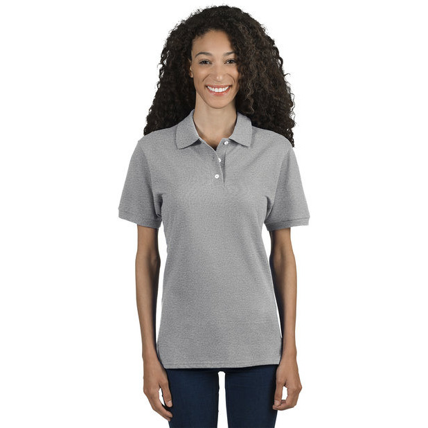 Ladies Premium 100% Ringspun cotton Piqu Polo - ROYAL - M(D0102H7M19P)