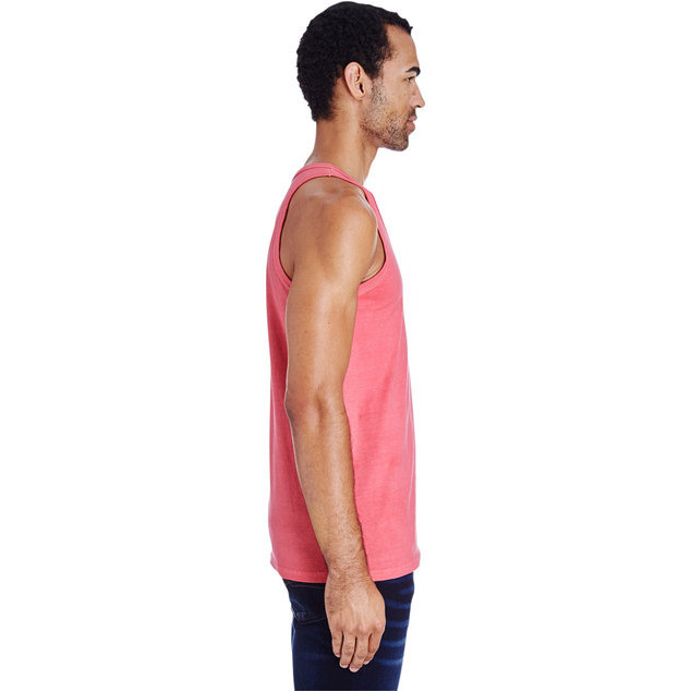 Unisex garment-Dyed Tank - BLAcK - S(D0102H7KVHP)
