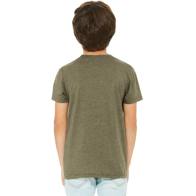 Youth Triblend Short-Sleeve T-Shirt - BLUE TRIBLEND - M(D0102H7W628)