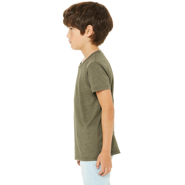 Youth Triblend Short-Sleeve T-Shirt - BLUE TRIBLEND - M(D0102H7W628)