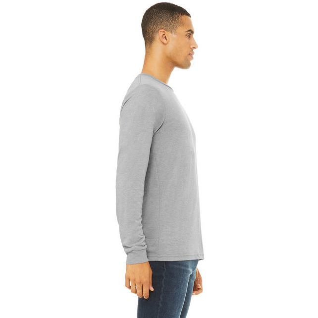 Bella + Canvas 3513 Unisex Triblend Long-Sleeve T-Shirt