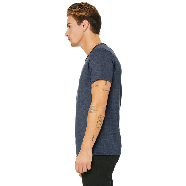 Mens Jersey Raw Neck T-Shirt - MILITARY gREEN - S(D0102H7W642)