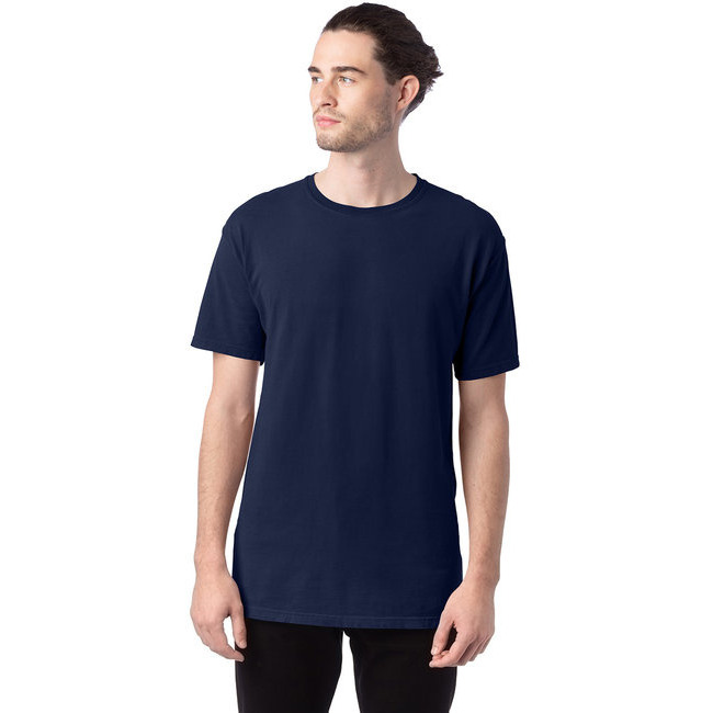 Mens garment-Dyed T-Shirt - BLAcK - S(D0102H7KMVJ)