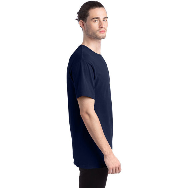 Mens garment-Dyed T-Shirt - BLAcK - S(D0102H7KMVJ)