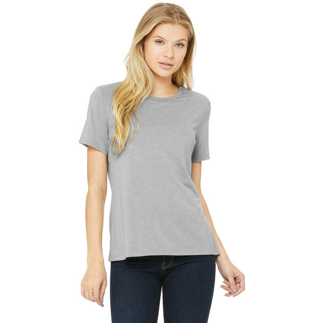 Ladies Relaxed Triblend T-Shirt - cHAR BLK TRIBLND - S(D0102H7WZHT)