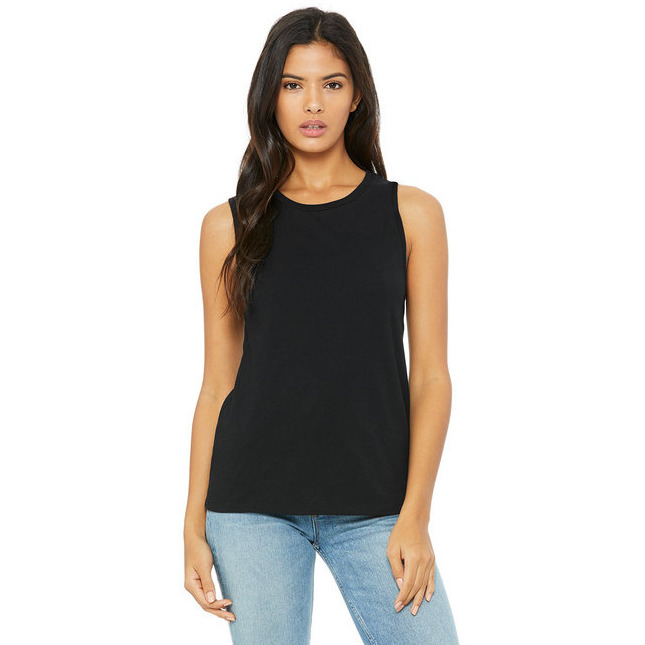 Ladies Jersey Muscle Tank - WHITE - S(D0102H7W7UJ)