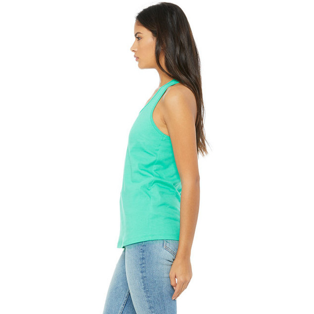 Ladies Jersey Racerback Tank - WHITE - S(D0102H7KE52)