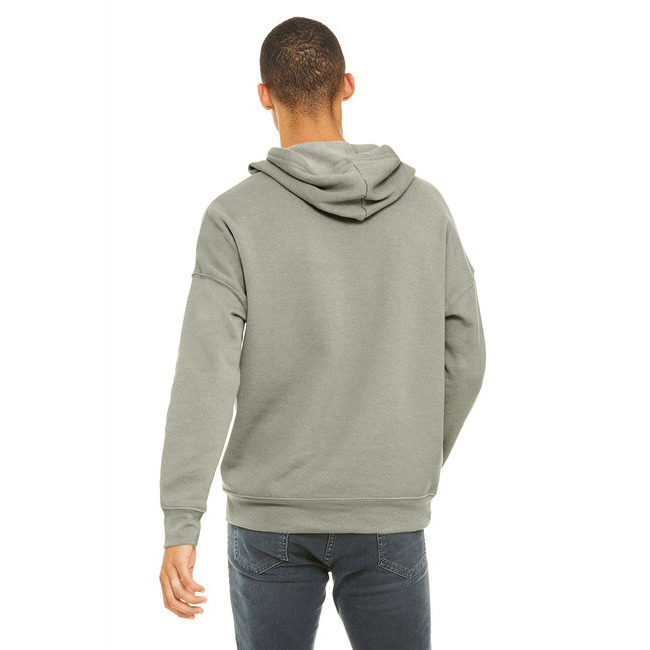Unisex Sponge Fleece Pullover DTM Hoodie - DARK gREY - XS(D0102H7KXSJ)