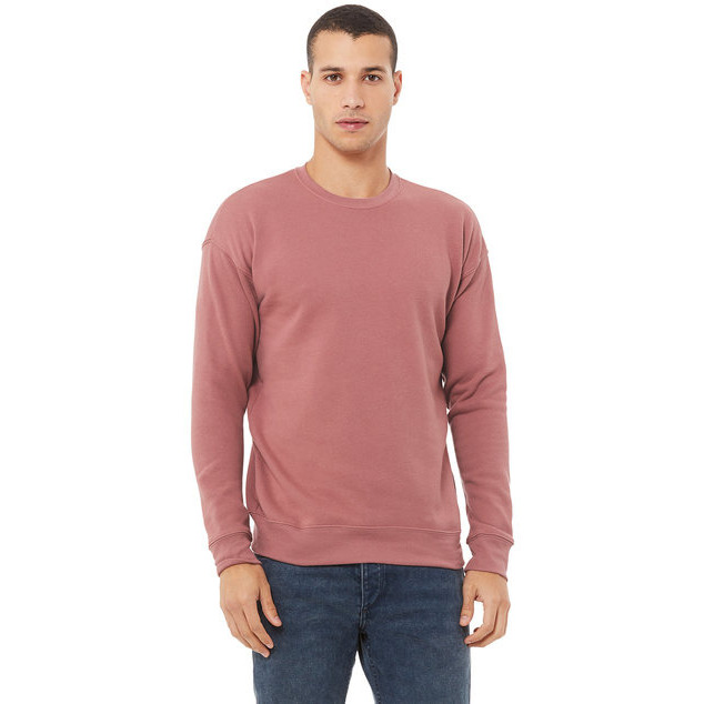 Unisex Drop Shoulder Fleece - WHITE - XS(D0102H7W9Y6)