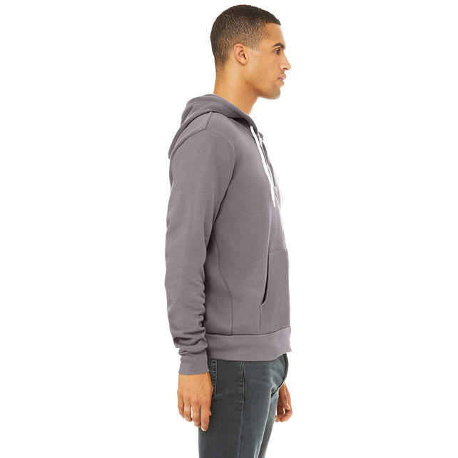 Unisex Sponge Fleece Full-Zip Hooded Sweatshirt - ASPHALT - 2XL(D0102H7WDDJ)