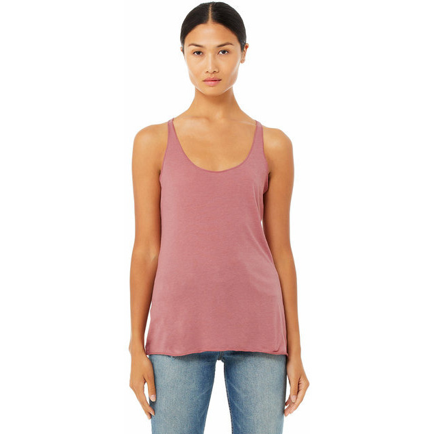 Ladies Triblend Racerback Tank - cHAR BLK TRIBLND - S(D0102H7WN08)