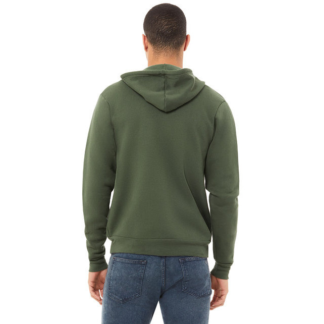 Unisex Sponge Fleece Full-Zip Hooded Sweatshirt - ASPHALT - 2XL(D0102H7WM92)