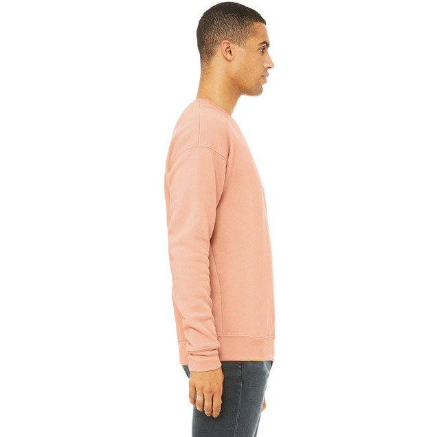 Unisex Drop Shoulder Fleece - WHITE - XS(D0102H7W9PT)