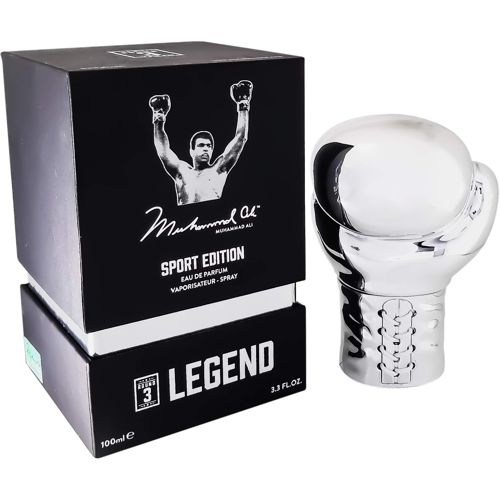 Muhammad Ali Legend Round 3 by Muhammad Ali Eau De Parfum Spray (Sport Edition)(D0102H7FWM6)