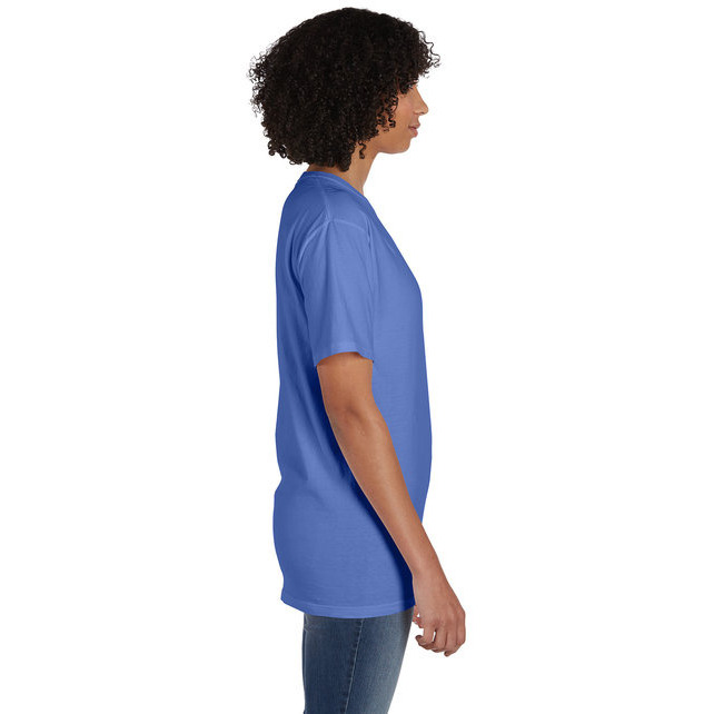 Unisex garment-Dyed T-Shirt with Pocket - BLAcK - S(D0102H7K0MJ)