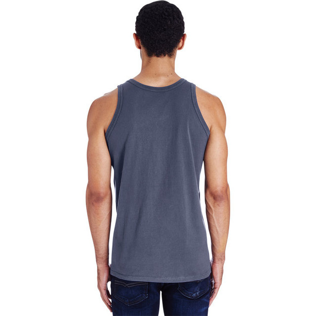 Unisex garment-Dyed Tank - BLAcK - S(D0102H7KJT8)