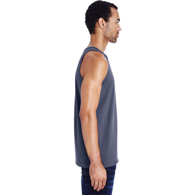 Unisex garment-Dyed Tank - BLAcK - S(D0102H7KJT8)