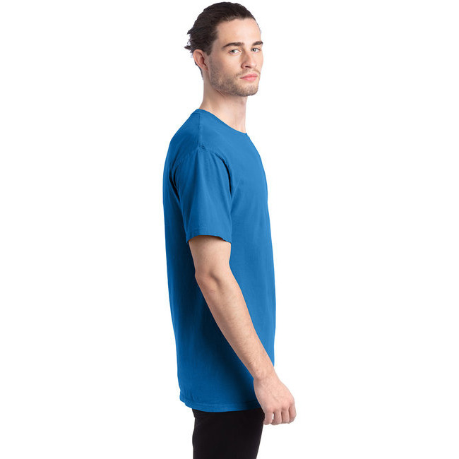 Mens garment-Dyed T-Shirt - BLAcK - S(D0102H7KMYT)