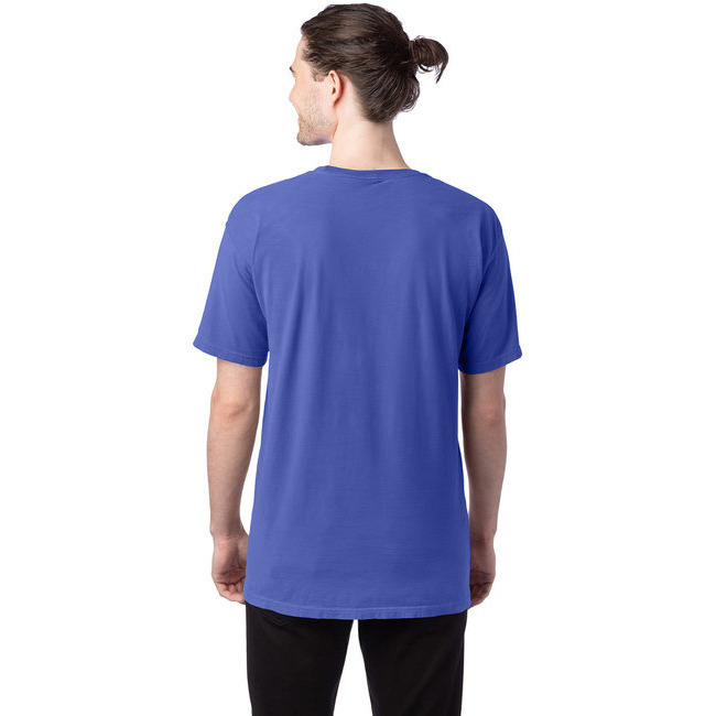 Mens garment-Dyed T-Shirt - BLAcK - S(D0102H7KMcX)