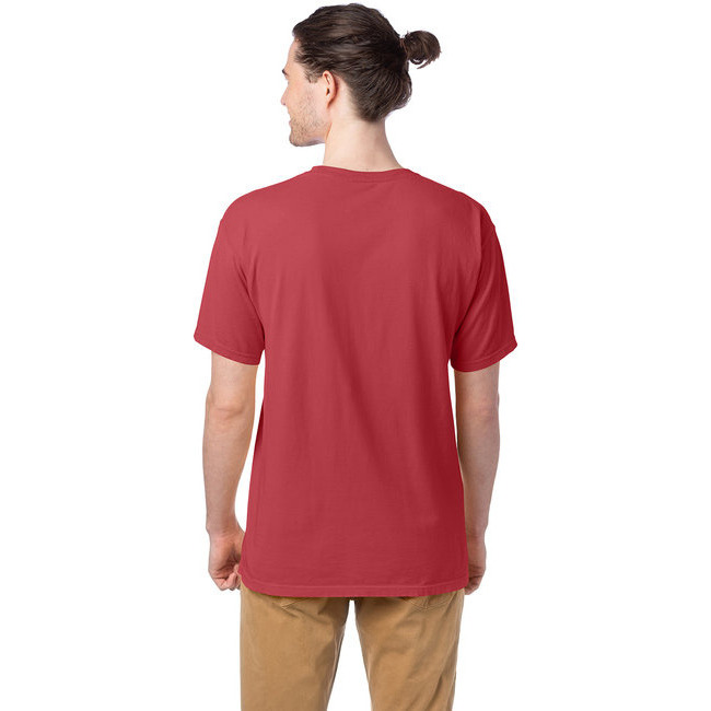 Mens garment-Dyed T-Shirt - BLAcK - S(D0102H7KMUX)
