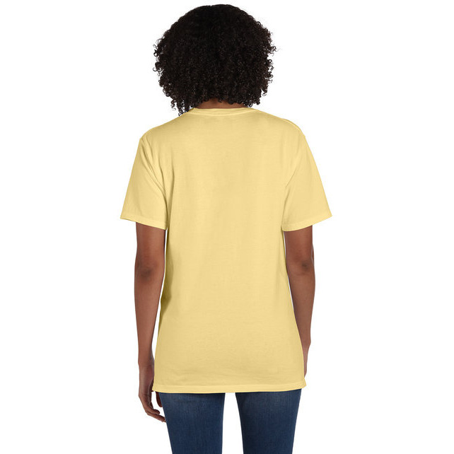 Unisex garment-Dyed T-Shirt with Pocket - BLAcK - S(D0102H7K0W6)