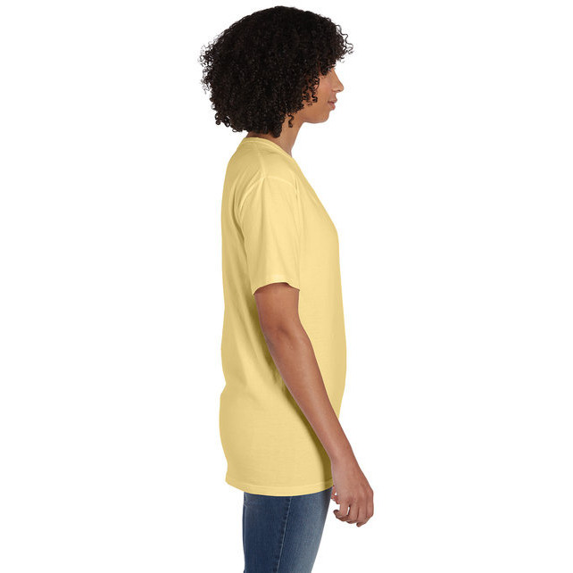Unisex garment-Dyed T-Shirt with Pocket - BLAcK - S(D0102H7K0W6)