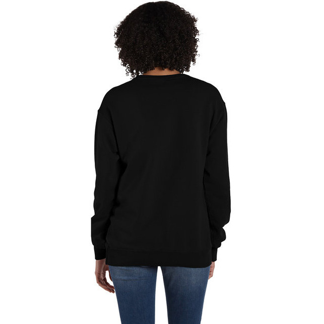 Unisex crew Sweatshirt - BLAcK - S(D0102H7K0N2)