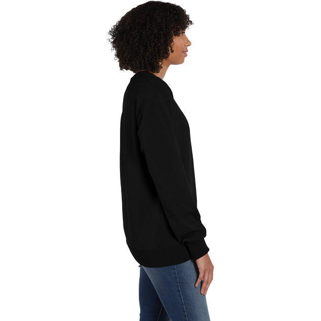 Unisex crew Sweatshirt - BLAcK - S(D0102H7K0N2)