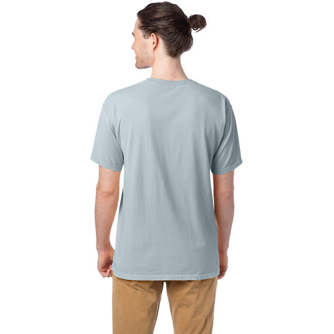 Mens garment-Dyed T-Shirt - BLAcK - S(D0102H7KMWP)
