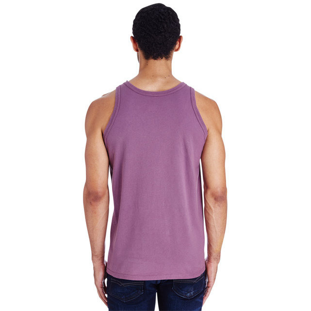 Unisex garment-Dyed Tank - BLAcK - S(D0102H7KJTP)