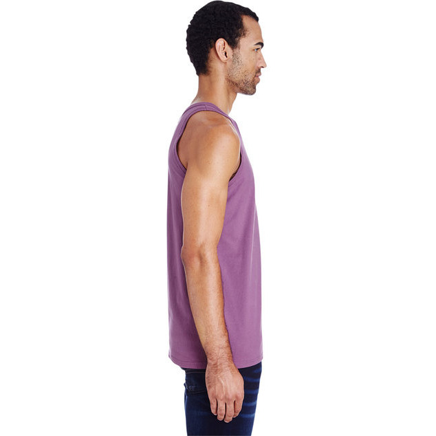 Unisex garment-Dyed Tank - BLAcK - S(D0102H7KJTP)