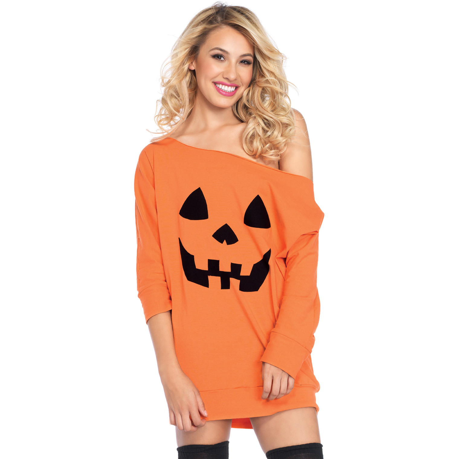 Jersey pumpkin dress
