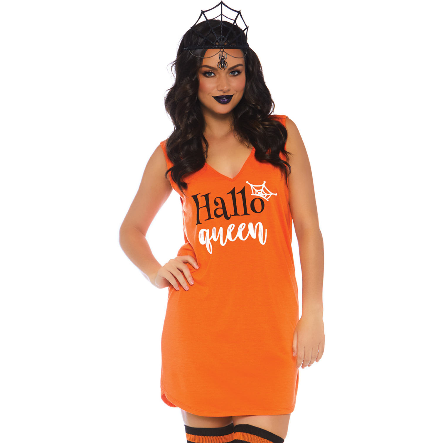 Halloqueen jersey dress