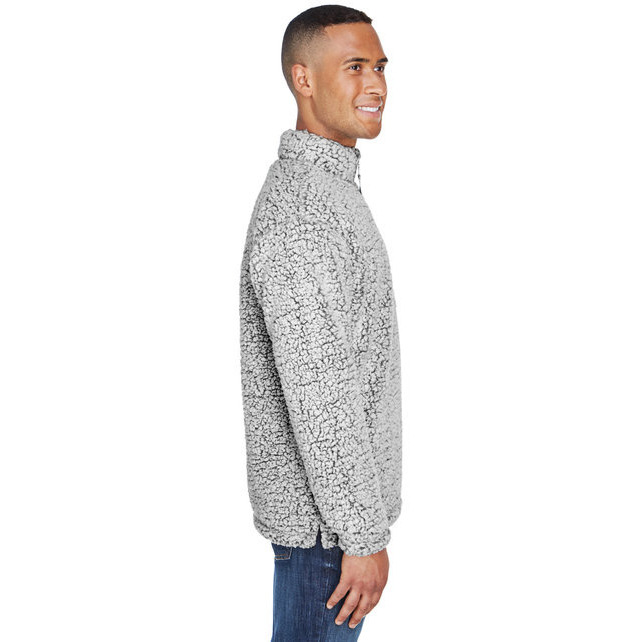 Adult Epic Sherpa Quarter-Zip - OATMEAL HEATHER - S(D0102H76gJP)