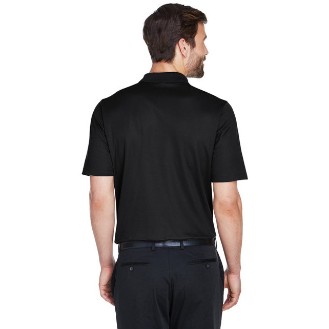 crownLux PerformanceMens Plaited Polo - gRAPHITE - 2XL(D0102H7NSA2)