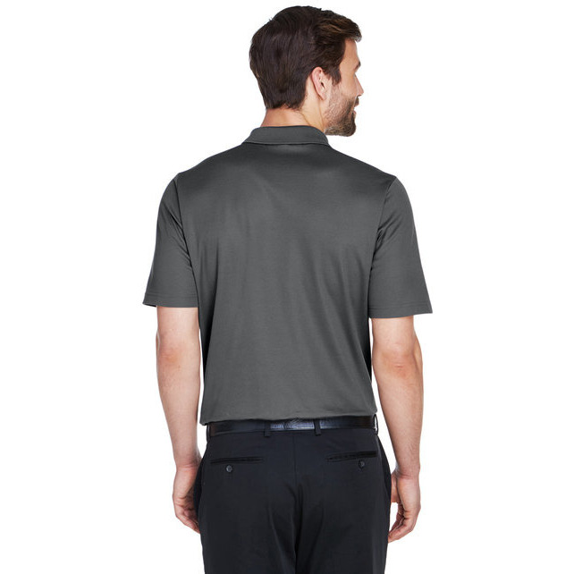 crownLux PerformanceMens Plaited Polo - gRAPHITE - 2XL(D0102H7NSYP)
