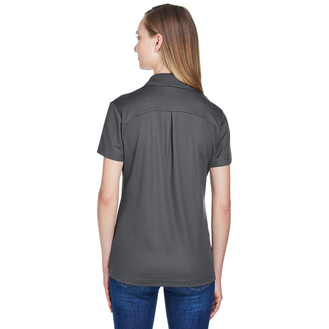 crownLux Performanceadies Plaited Polo - gRAPHITE - XS(D0102H7N9DJ)