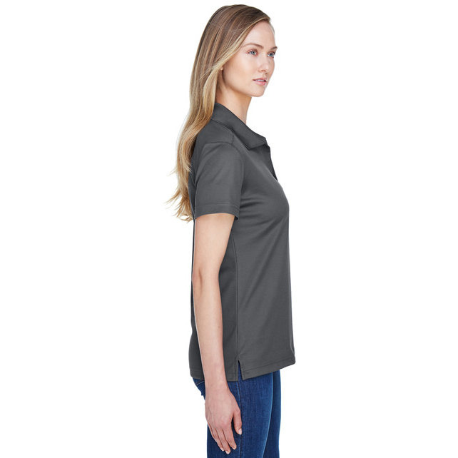 crownLux Performanceadies Plaited Polo - gRAPHITE - XS(D0102H7N9DJ)
