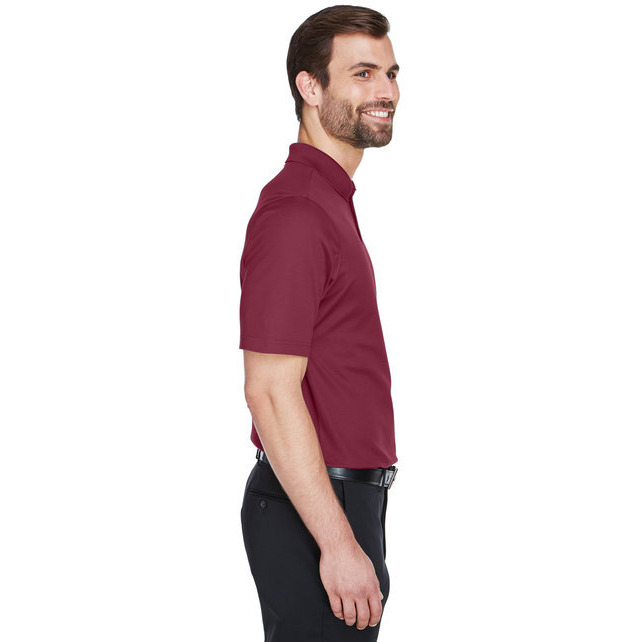 crownLux PerformanceMens Plaited Polo - gRAPHITE - 2XL(D0102H7NA3X)