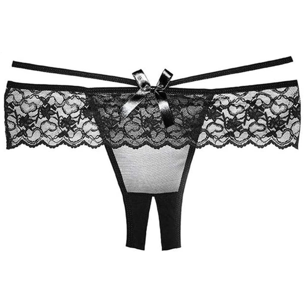 Adore Angel crotchless Panty Black OS(D0102H50EQ7)